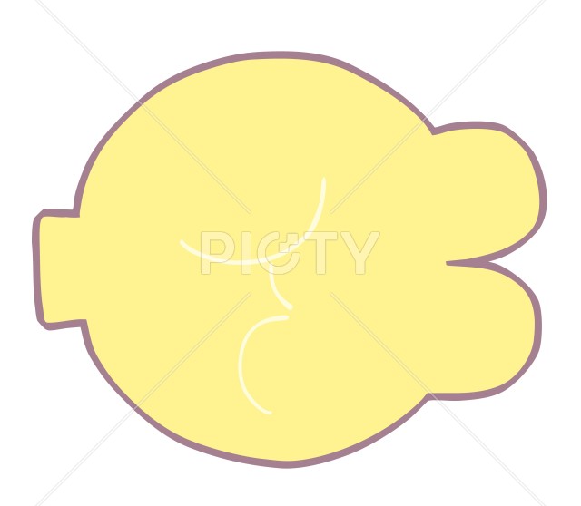 ダイカット メモ フレーム チョキ