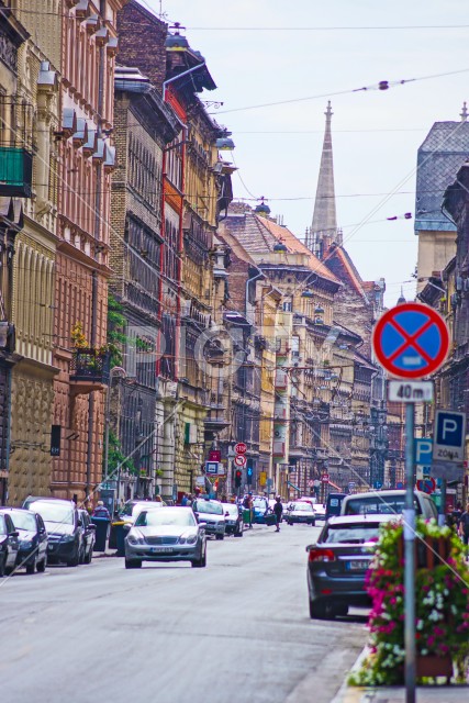 ハンガリー・ブダペストの街並み