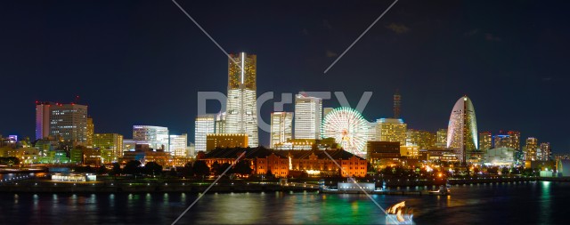横浜夜景（パノラマ）