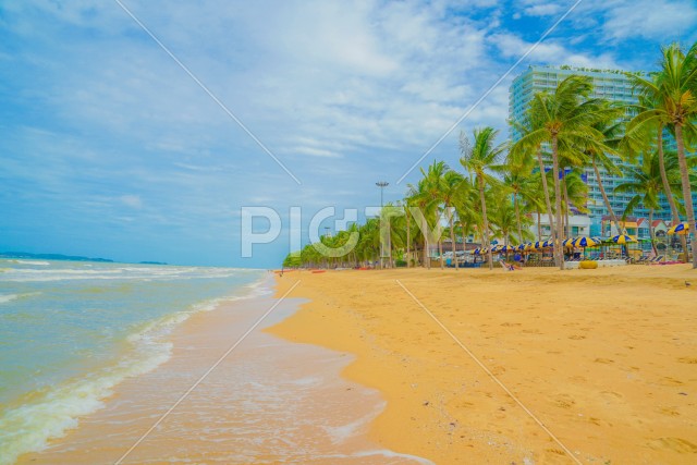 タイのパタヤビーチのイメージ
