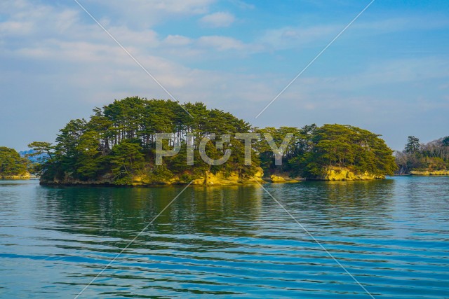 日本三景・松島の風景