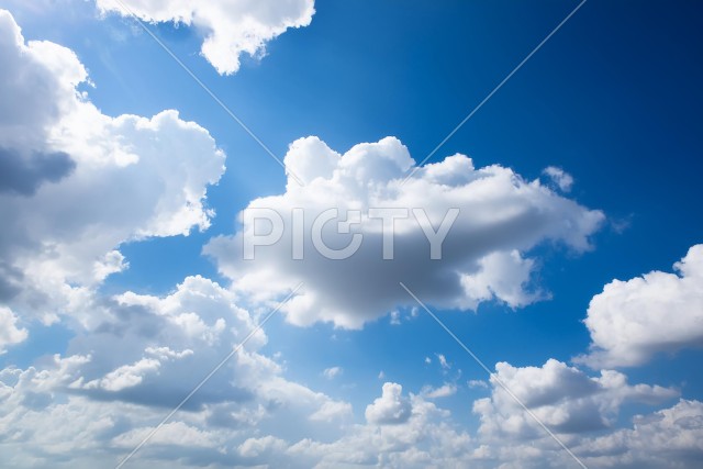 雲と空の背景