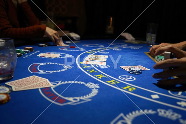 カジノのポーカーイメージ（テキサスホールデム）