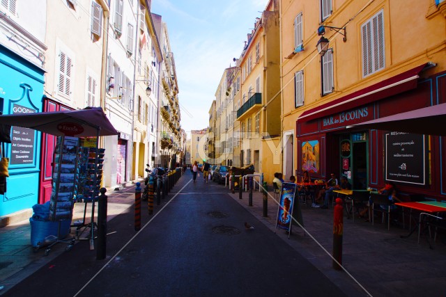フランス・マルセイユの街並み