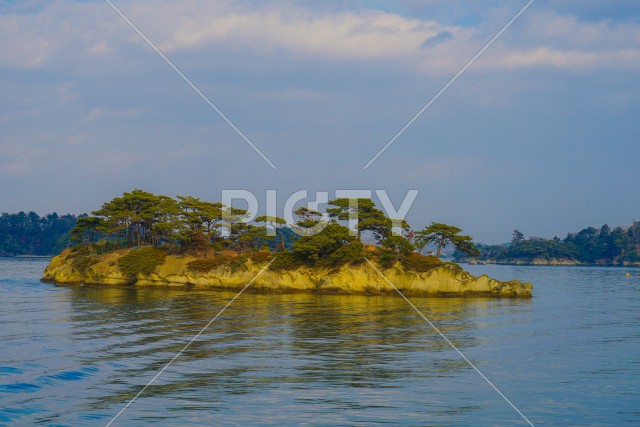 日本三景・松島の風景