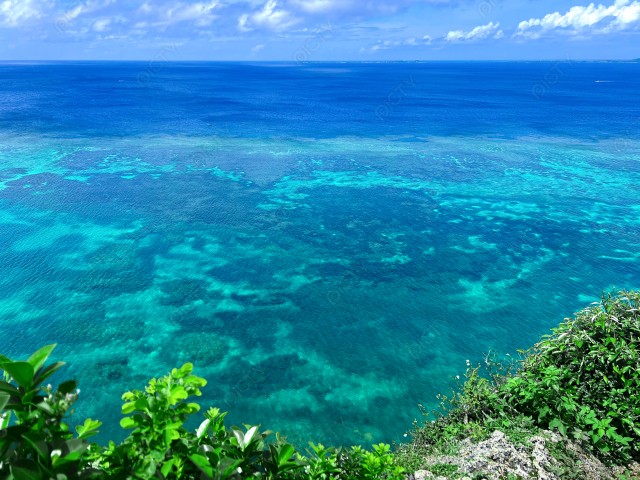沖縄県 伊良部島　海風景
